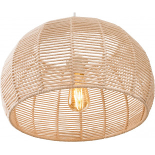 Lampa wisząca boho Praslin - MaxLight | Beżowa, E27