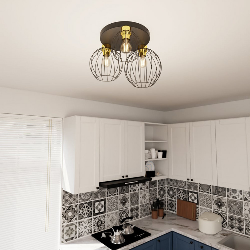 Plafon druciane kule Nest Premium III | Emibig - Loftowy design