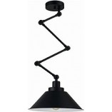 Lampa Sufitowa Industrialna Pantograph Czarna | Nowodvorski