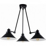 Lampa Sufitowa Techno III | Loftowa, Czarna | Nowodvorski