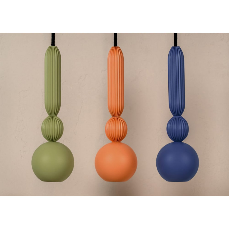 Lampa wisząca Bosca | Pomarańczowa kula LoftLight | Kup online