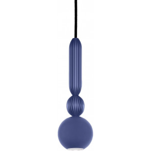 Lampa wisząca Bosca | LoftLight - Niebieski, Metalowa