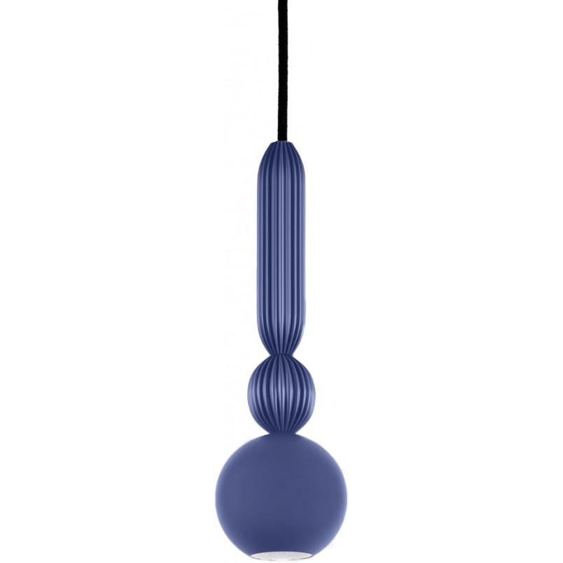 Lampa wisząca Bosca | LoftLight - Niebieski, Metalowa