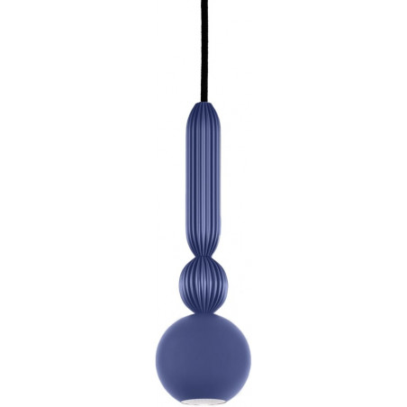 Lampa wisząca Bosca | LoftLight - Niebieski, Metalowa