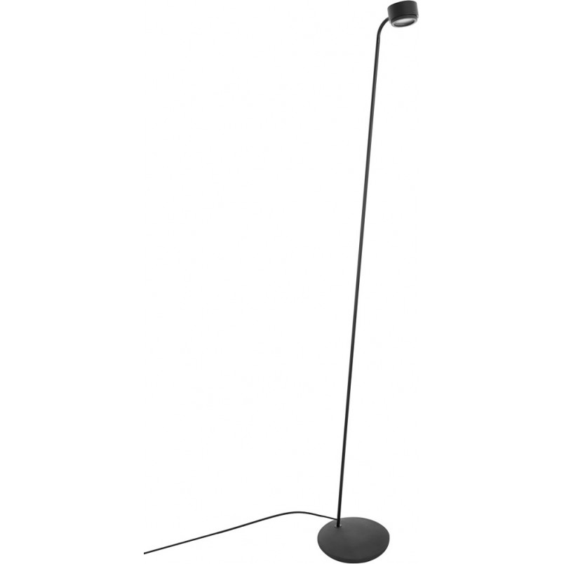 Lampa podłogowa LoftLight Jubi Concrete | Czarna, ze ściemniaczem