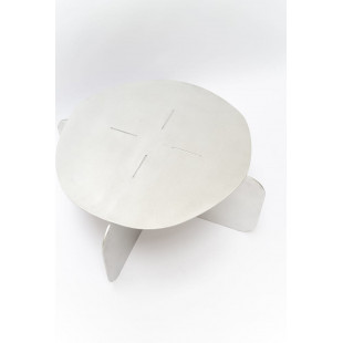 Stolik metalowy Object105 | NG Design - Surowe Aluminium