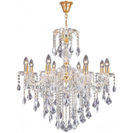 Żyrandol Chateau: Kryształowy Blask ZumaLine - 70cm