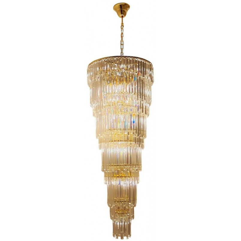 Żyrandol Kryształowy ZumaLine Luxe Złoty | Elegancja i Blask