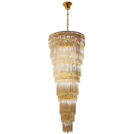 Żyrandol Kryształowy ZumaLine Luxe Złoty | Elegancja i Blask
