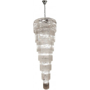 Żyrandol kryształowy glamour Luxe 100cm H330cm chrom ZumaLine
