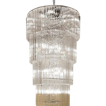 Żyrandol Kryształowy Luxe ZumaLine | 100cm | Glamour
