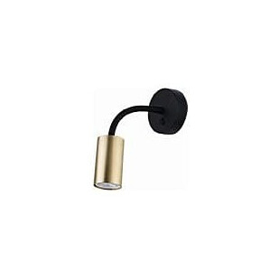 Kinkiet Nowodvorski Eye Flex S - Mosiądz/Czarny | Sklep Lamp