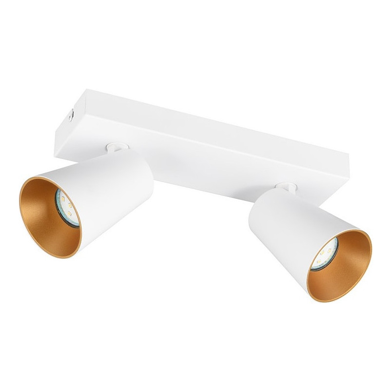 Reflektor sufitowy 2 punktowy Sharp biały Trio | Oświetlenie LED