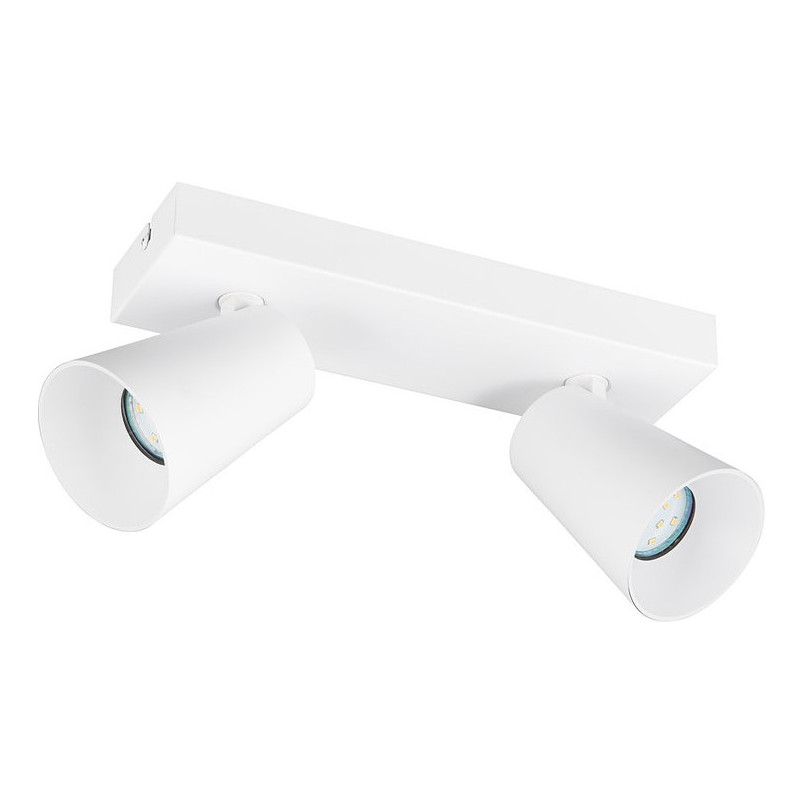 Reflektor sufitowy 2 punktowy Sharp biały Trio | Oświetlenie LED