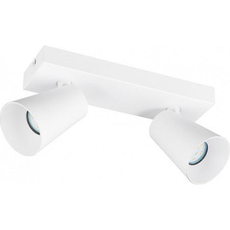 Reflektor sufitowy 2 punktowy Sharp biały Trio | Oświetlenie LED
