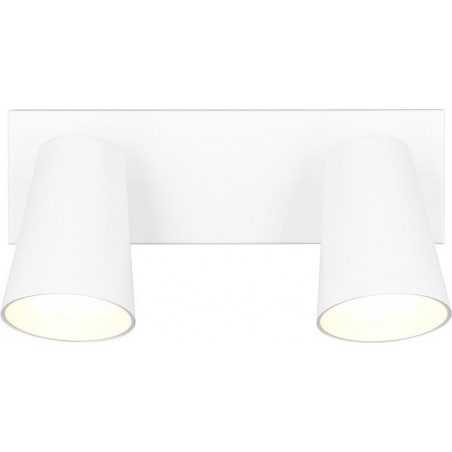 Reflektor sufitowy 2 punktowy Sharp biały Trio | Oświetlenie LED