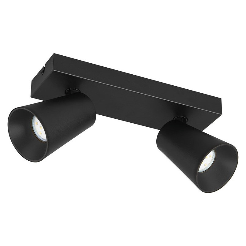 Reflektor sufitowy Trio Sharp 2 punkty czarny mat | Oświetlenie LED