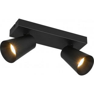 Reflektor sufitowy Trio Sharp 2 punkty czarny mat | Oświetlenie LED