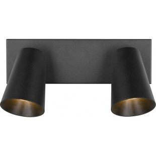 Reflektor sufitowy Trio Sharp 2 punkty czarny mat | Oświetlenie LED