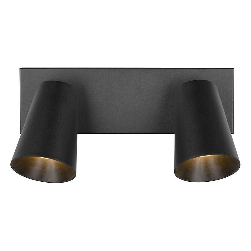 Reflektor sufitowy Trio Sharp 2 punkty czarny mat | Oświetlenie LED