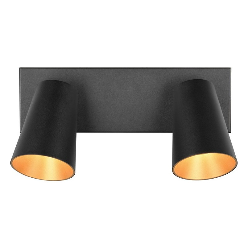 Reflektor sufitowy Trio Sharp 2 punkty czarny mat | Oświetlenie LED