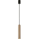 Lampa wisząca tuba Eye - Nowodvorski | Mosiądz, GU10