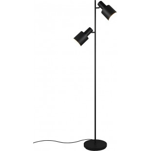 Lampa podłogowa czarna Agudo - Trio | Loft, E27