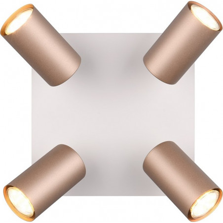 Reflektor sufitowy Trio Marley IV - Modern, Kawowy | Kup online