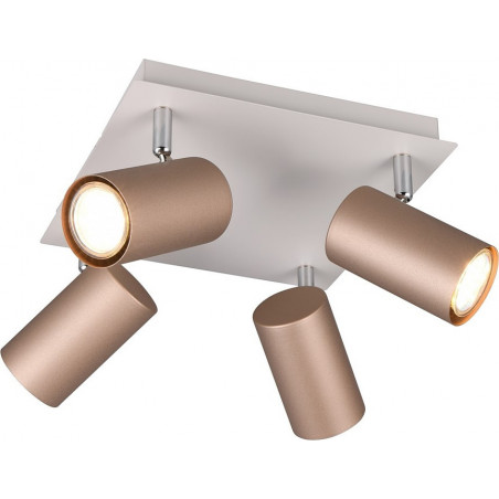 Reflektor sufitowy Trio Marley IV - Modern, Kawowy | Kup online