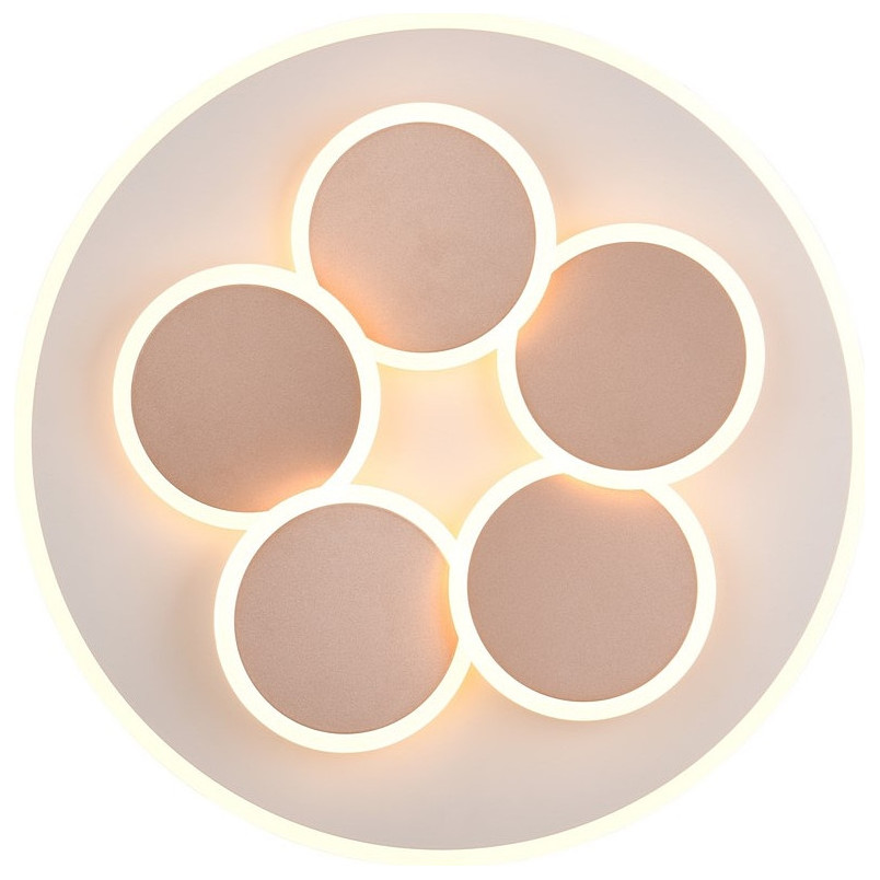 Plafon LED Retro Mandala Trio z Pilotem | 49cm