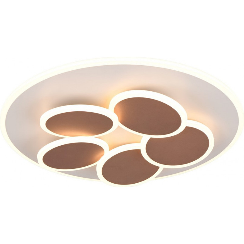 Plafon LED Retro Mandala Trio z Pilotem | 49cm