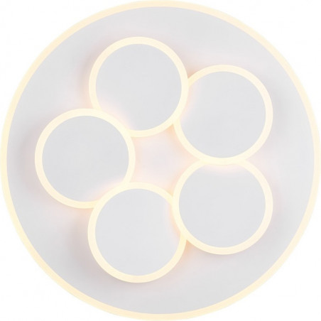 Plafon LED Retro Mandala Trio | Pilot, Ściemniacz, 49cm