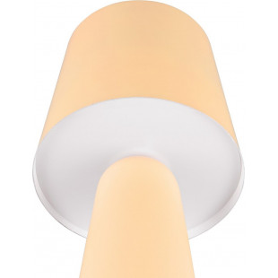 Lampa stołowa retro Nubian beżowa Trio - Stylowe oświetlenie