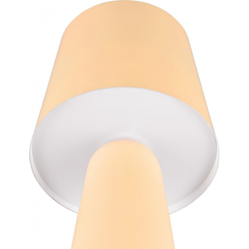 Lampa stołowa retro Nubian beżowa Trio - Stylowe oświetlenie