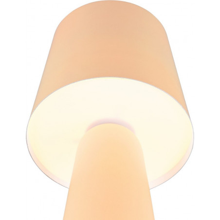 Lampa stołowa retro Nubian beżowa Trio - Stylowe oświetlenie