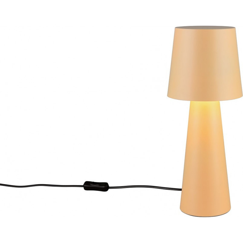 Lampa stołowa retro Nubian beżowa Trio - Stylowe oświetlenie
