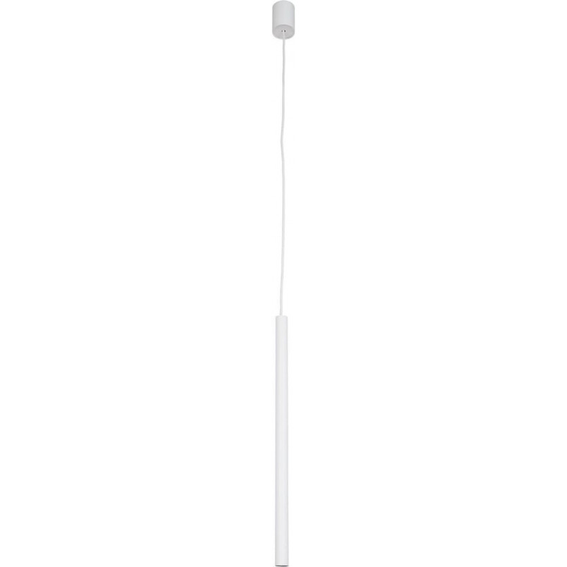 Lampa wisząca tuba biała Nowodvorski - Nowoczesne oświetlenie