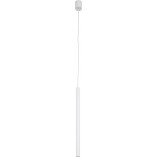 Lampa wisząca tuba biała Nowodvorski - Nowoczesne oświetlenie