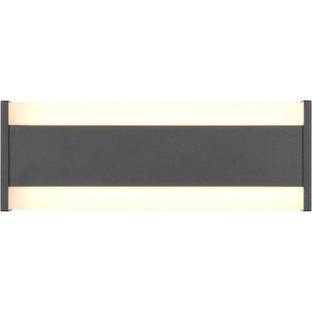 Kinkiet elewacyjny LED Trio Dawson | Antracyt | 30cm