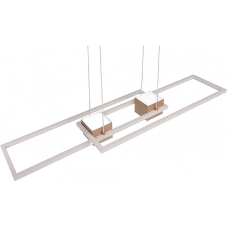Lampa wisząca Albany LED Trio | Nowoczesna, z pilotem, 100cm