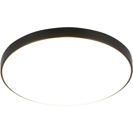Plafon LED Reality Spical - Czarny, Okrągły, IP44 | Sklep