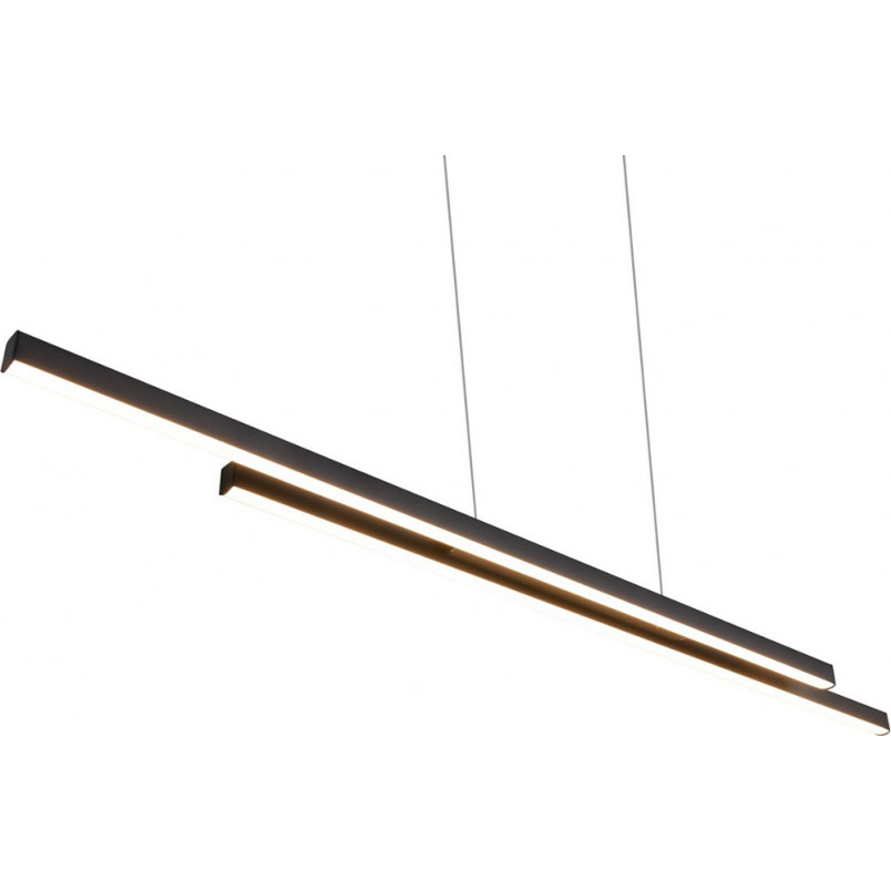 Lampa wisząca LED Odio czarna - Nowoczesny design | Reality