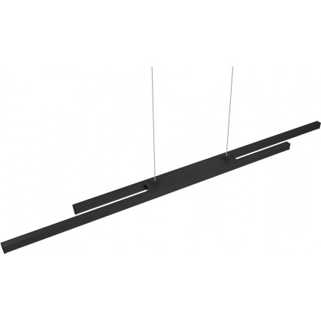 Lampa wisząca LED Odio czarna - Nowoczesny design | Reality