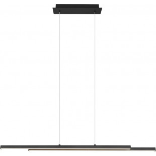 Lampa wisząca LED Odio czarna - Nowoczesny design | Reality
