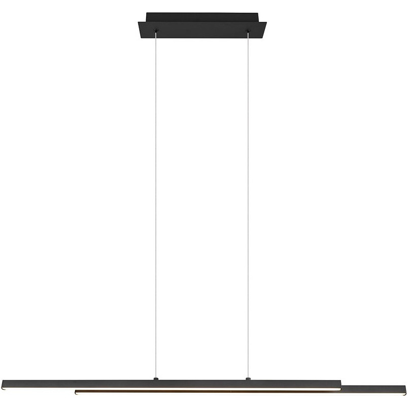 Lampa wisząca LED Odio czarna - Nowoczesny design | Reality