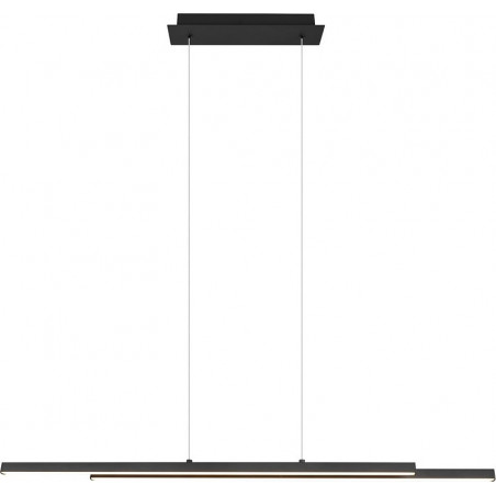Lampa wisząca LED Odio czarna - Nowoczesny design | Reality
