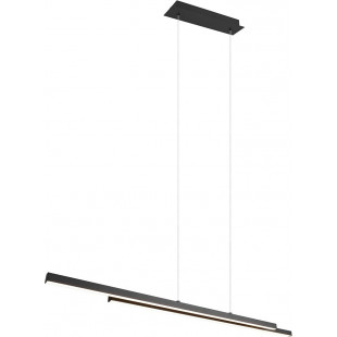 Lampa wisząca LED Odio czarna - Nowoczesny design | Reality