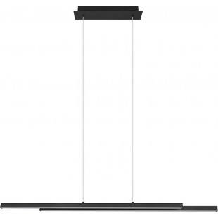 Lampa wisząca LED Odio czarna - Nowoczesny design | Reality