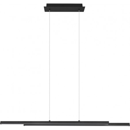 Lampa wisząca LED Odio czarna - Nowoczesny design | Reality