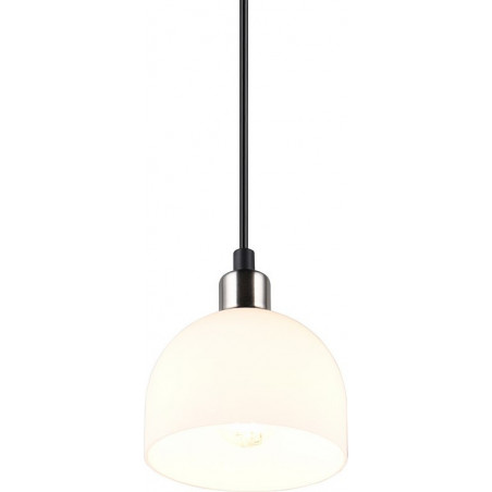 Lampa wisząca Molly - szklana, biała, Reality | Kup teraz!